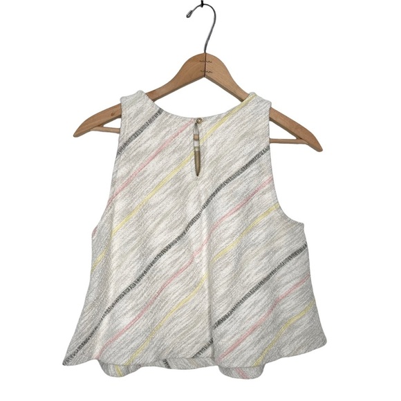 Lou & Grey | Stripe Crop Sleeveless Top - Picture 3 of 6